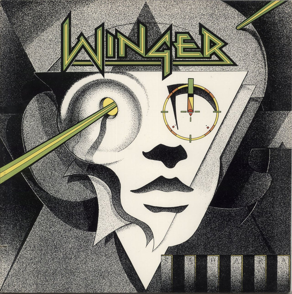 Winger Winger - EX US vinyl LP album (LP record) 81867-1