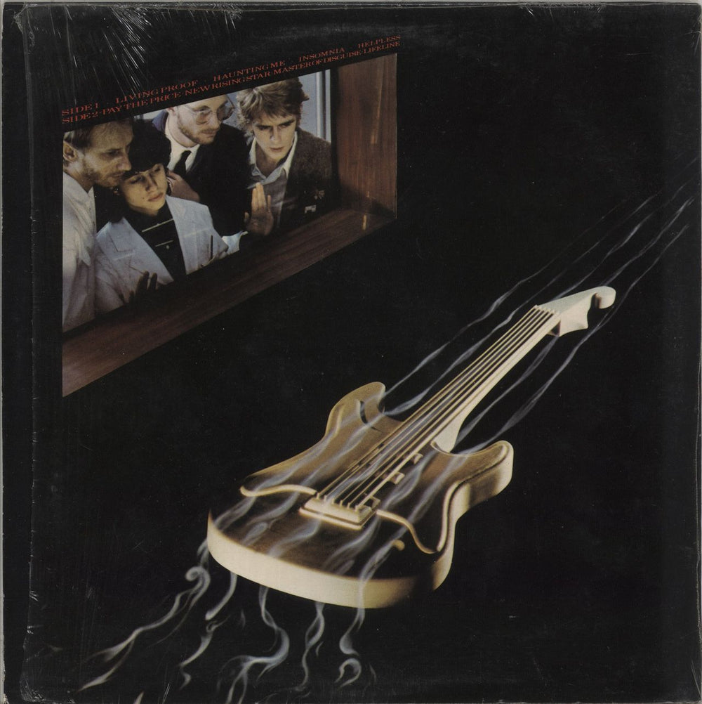 Wishbone Ash Just Testing + Inner & Merch Insert UK vinyl LP album (LP record)