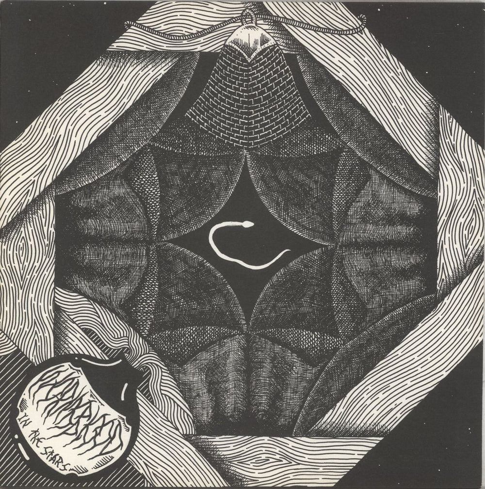 Wormsblood In The Stars - Black & Blue Splatter Vinyl UK vinyl LP album (LP record) ABX034