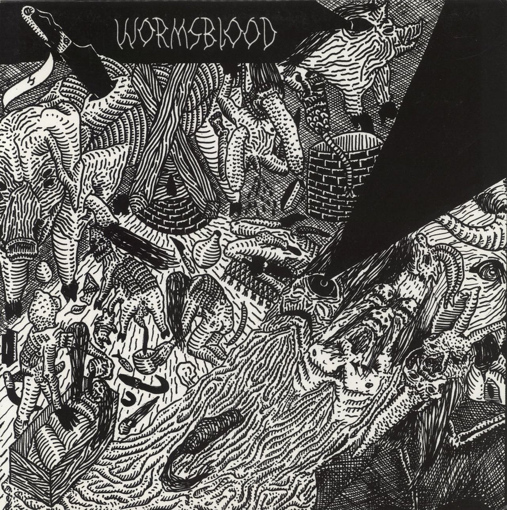 Wormsblood Mastery Of Creation Demos US vinyl LP album (LP record) BARB614