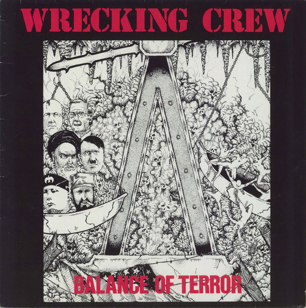 Wrecking Crew Balance Of Terror UK vinyl LP album (LP record) HR-9493-1