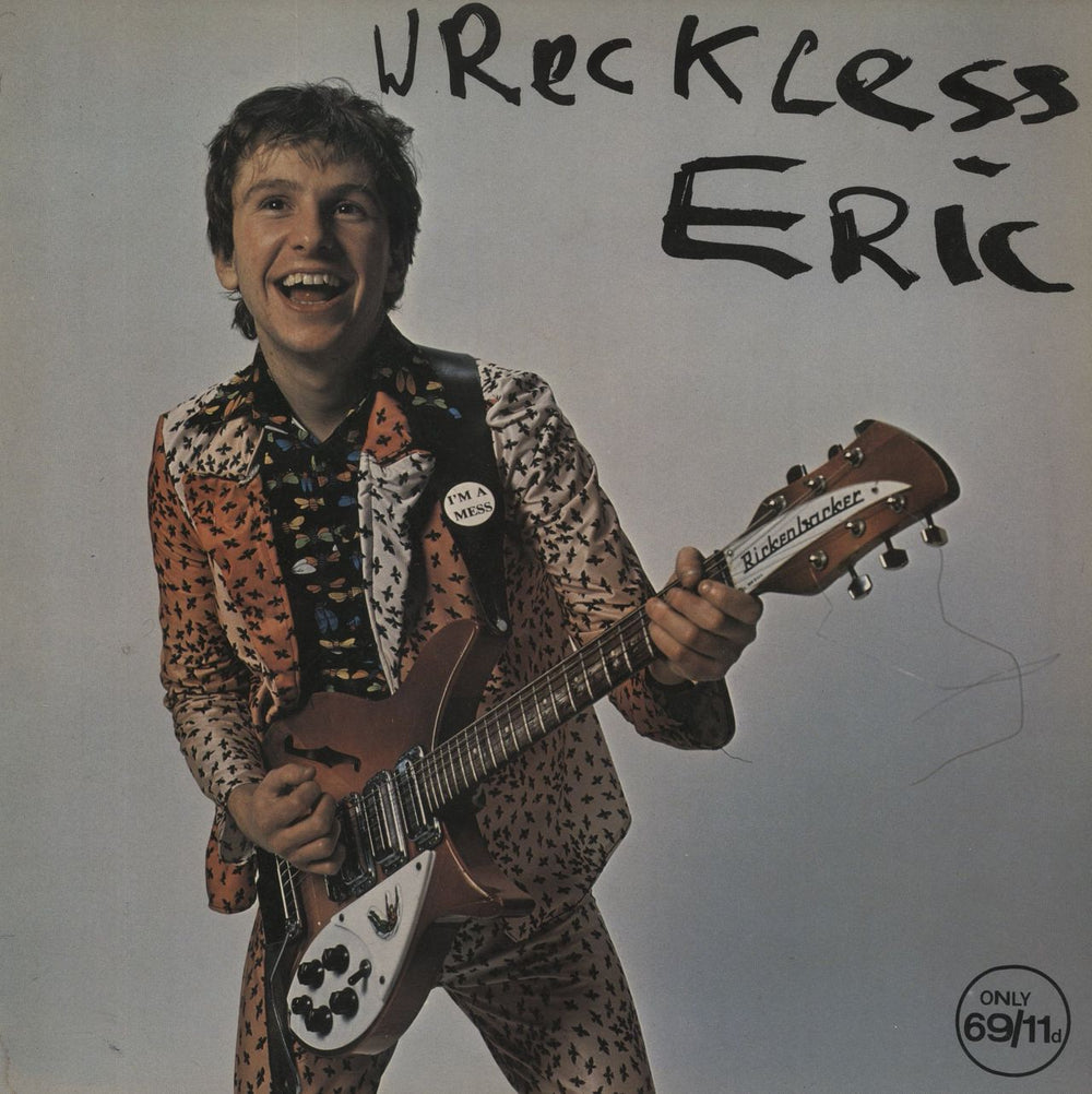 Wreckless Eric Wreckless Eric - Signed UK vinyl LP album (LP record) SEEZ6