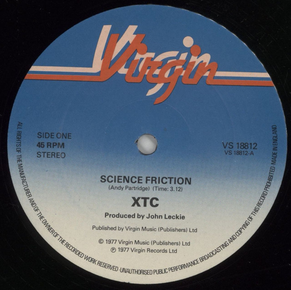 XTC 3D EP UK 12" vinyl single (12 inch record / Maxi-single) XTC12DE261108