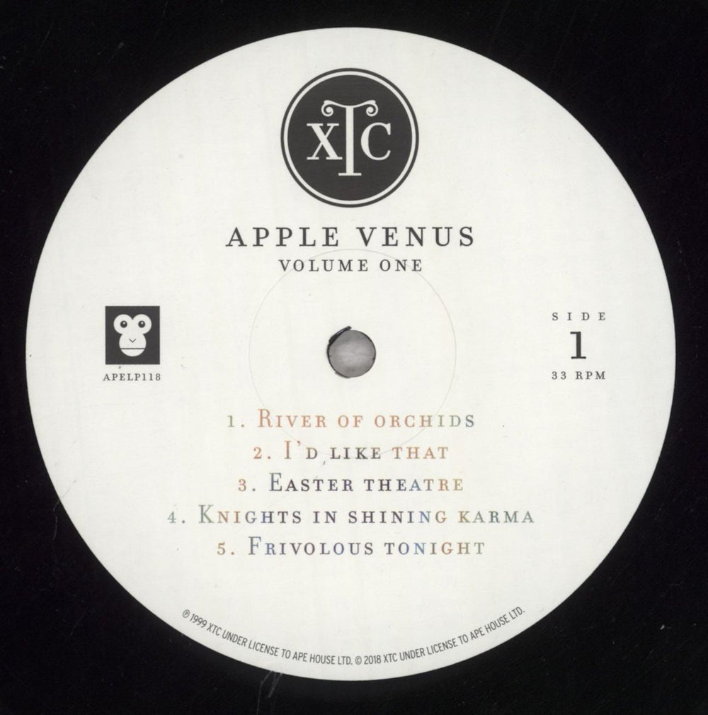 XTC Apple Venus Volume 1 - 200gram Heavyweight Vinyl UK vinyl LP album (LP record) XTCLPAP845963