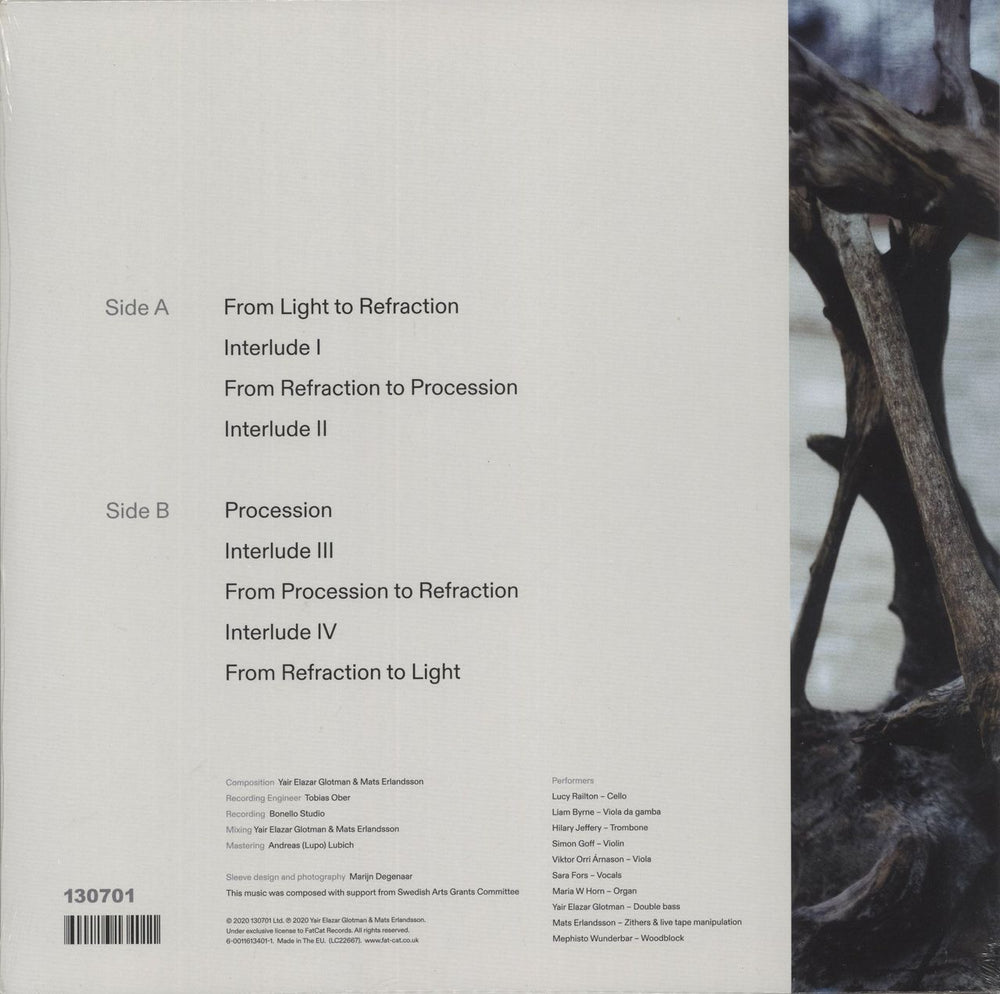 Yair Elazar Glotman Emanate - Sealed UK vinyl LP album (LP record) 600116134011