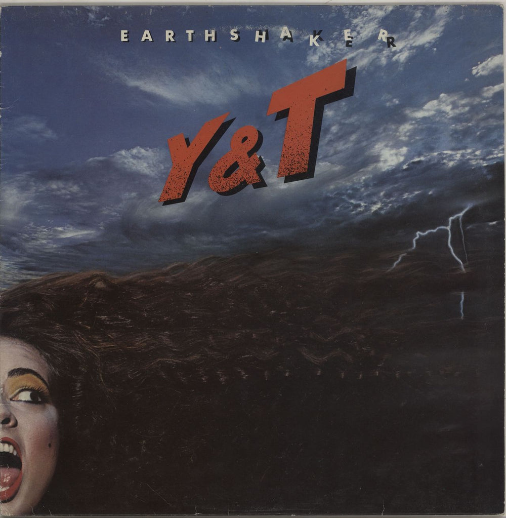 Y&T Earthshaker - EX UK vinyl LP album (LP record) AMLH64867