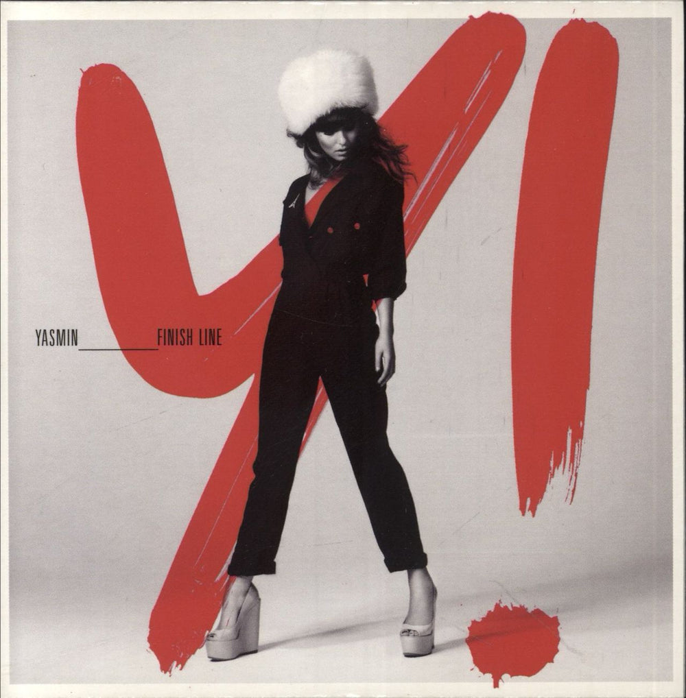 Yasmin (Dance) Finish Line UK Promo CD single (CD5 / 5") MOS170CDSP