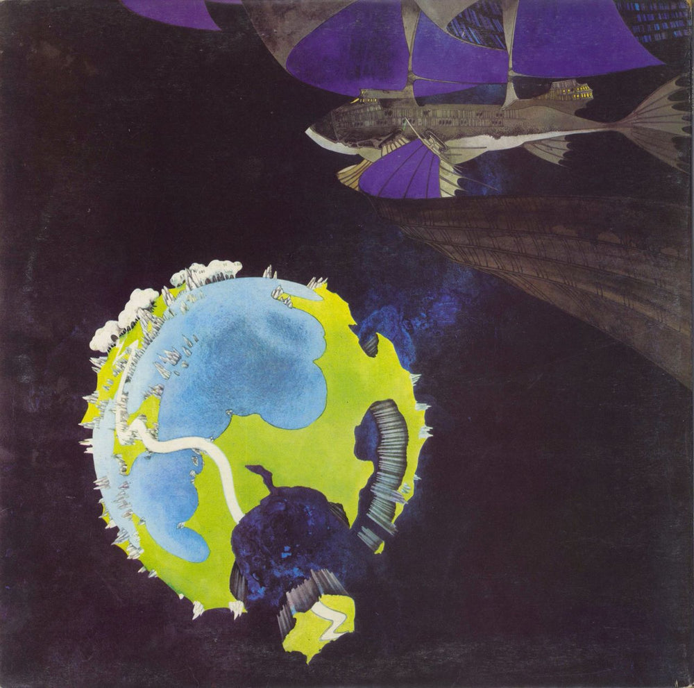 Yes Fragile - 2nd - EX UK vinyl LP album (LP record)