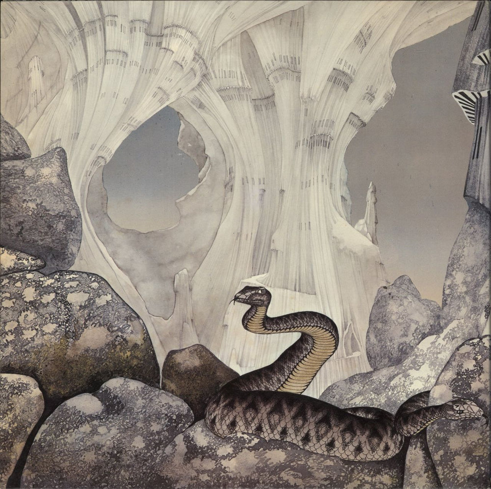 Yes Relayer - 1st - Porky/Pecko UK vinyl LP album (LP record)