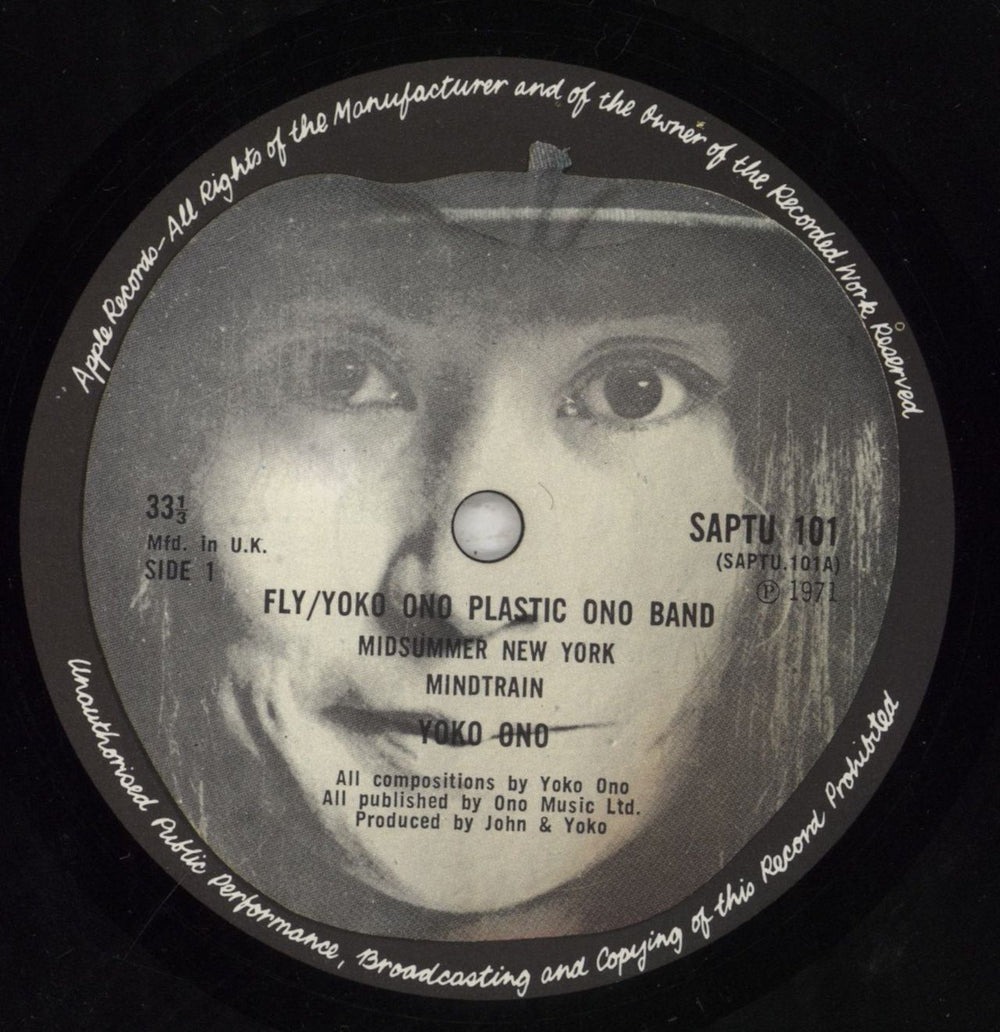 Yoko Ono Fly UK 2-LP vinyl record set (Double LP Album) ONO2LFL176184