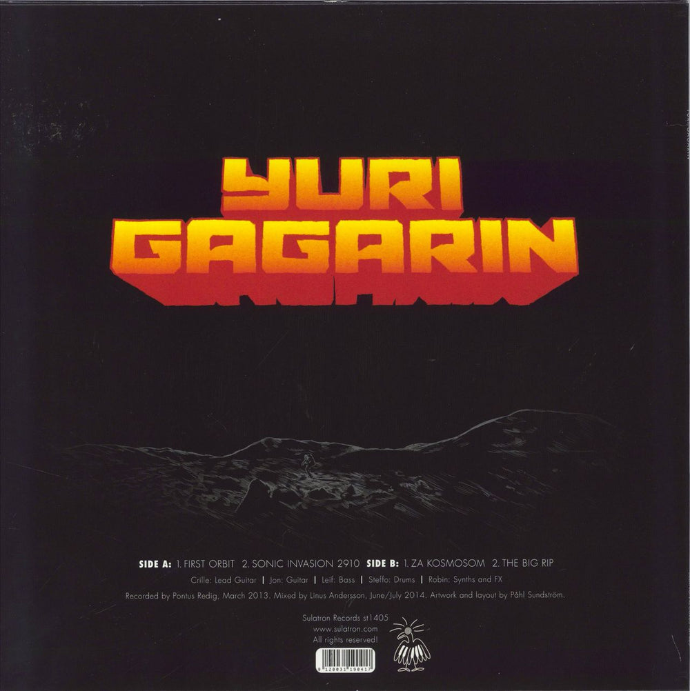 Yuri Gagarin Yuri Gagarin - 180gm - Clear Vinyl German vinyl LP album (LP record) 9120031190417