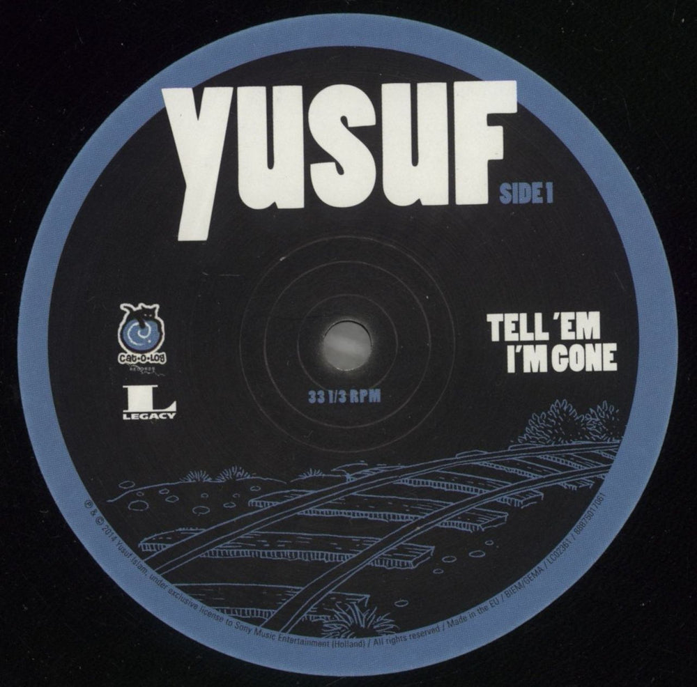 Yusuf Islam Tell 'Em I'm Gone UK vinyl LP album (LP record) YUFLPTE727595