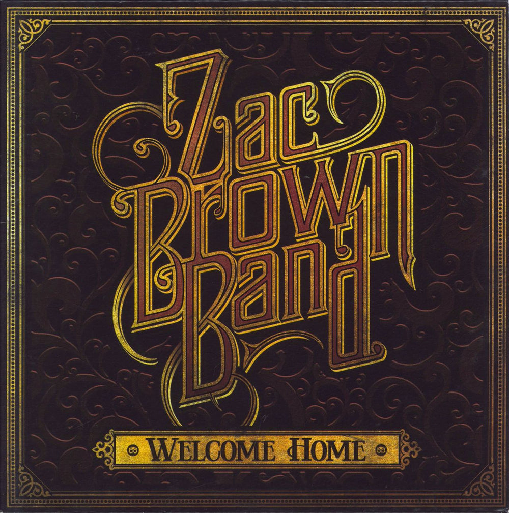 Zac Brown Band Welcome Home UK vinyl LP album (LP record) 7567866193