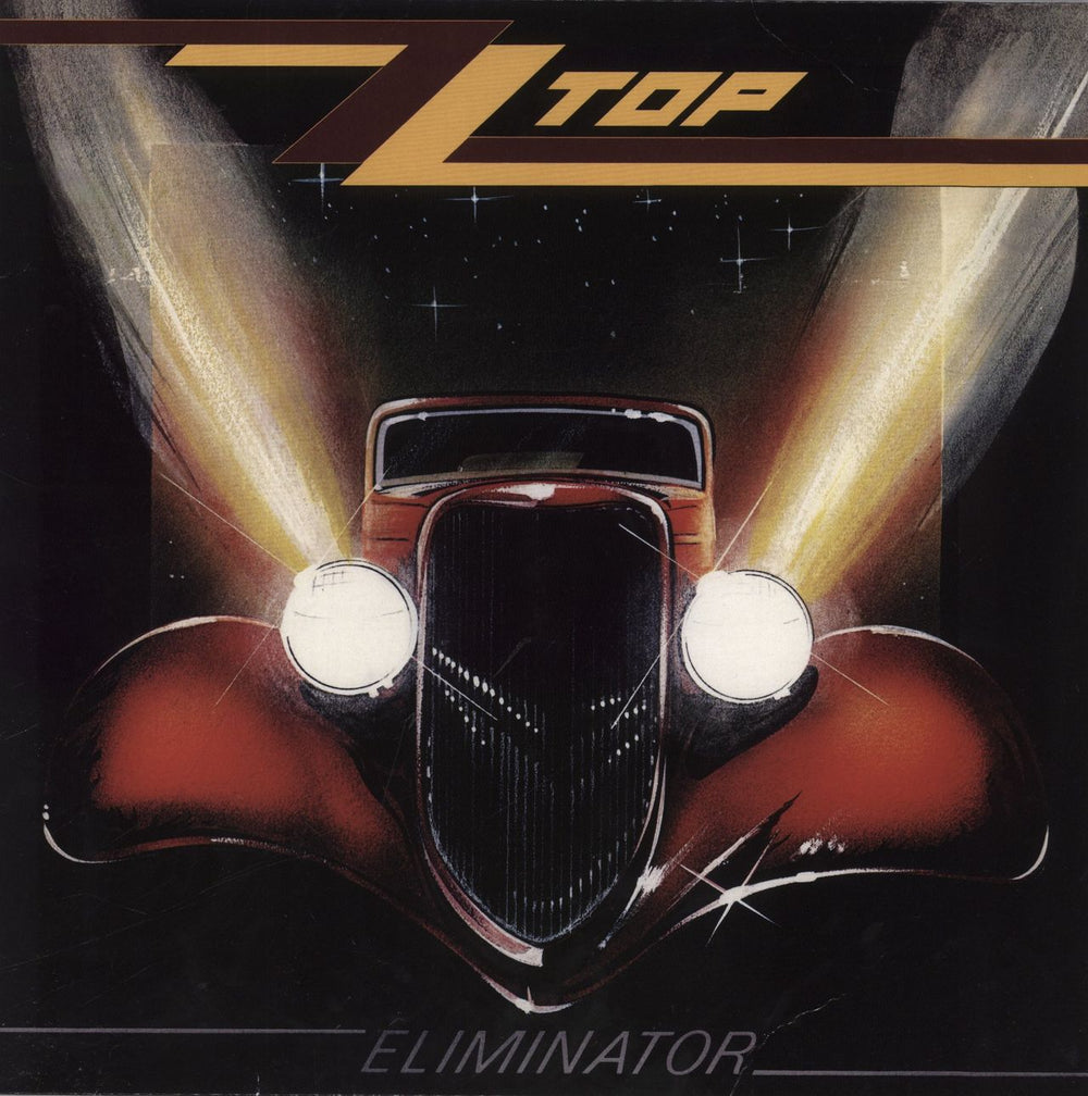 ZZ Top Eliminator - NAD2020 - Yellow Vinyl UK vinyl LP album (LP record) 603497845712