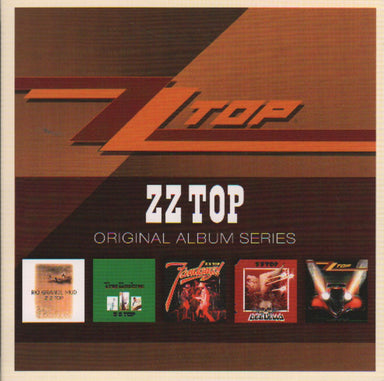 ZZ Top Original Album Series UK 5-CD album set 81227977559