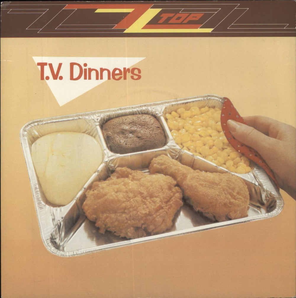 ZZ Top T.V. Dinners UK 7" vinyl single (7 inch record / 45) W9334