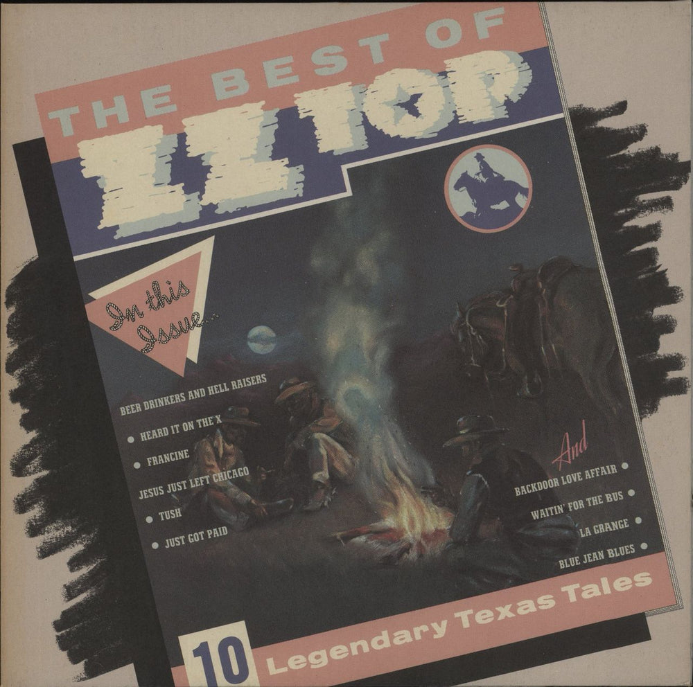 ZZ Top The Best Of ZZ Top German vinyl LP album (LP record) WB56598