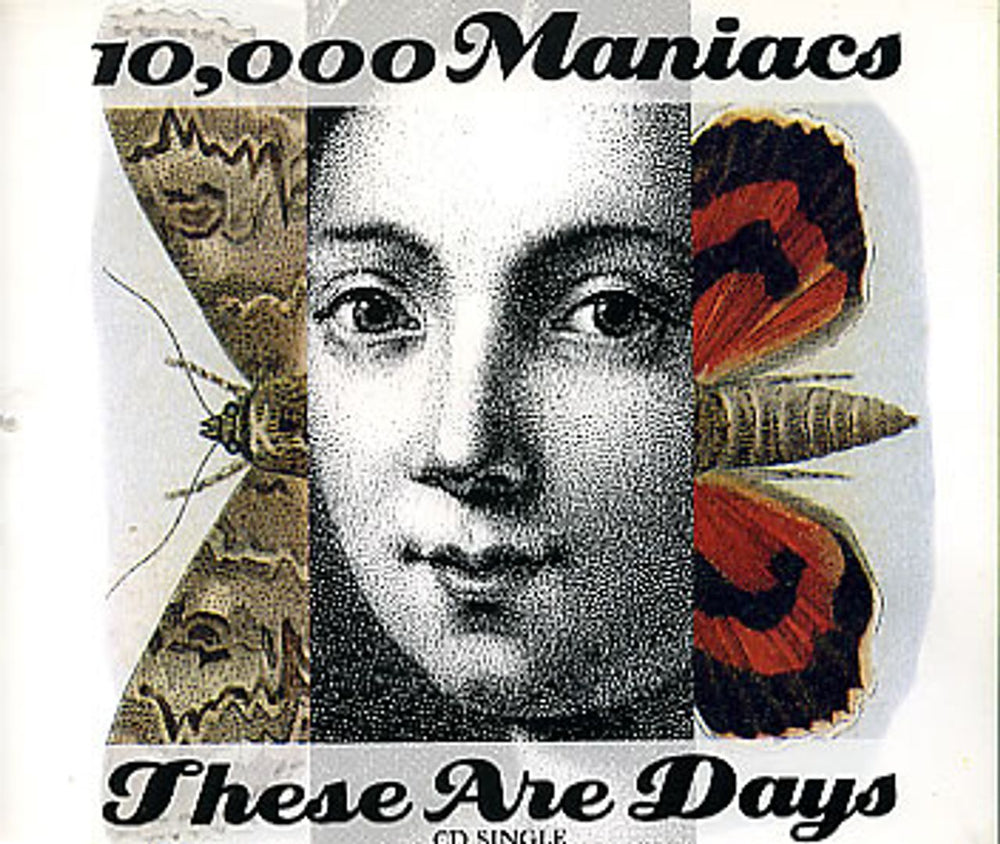 10,000 Maniacs These Are Days UK CD single (CD5 / 5") EKR156CD