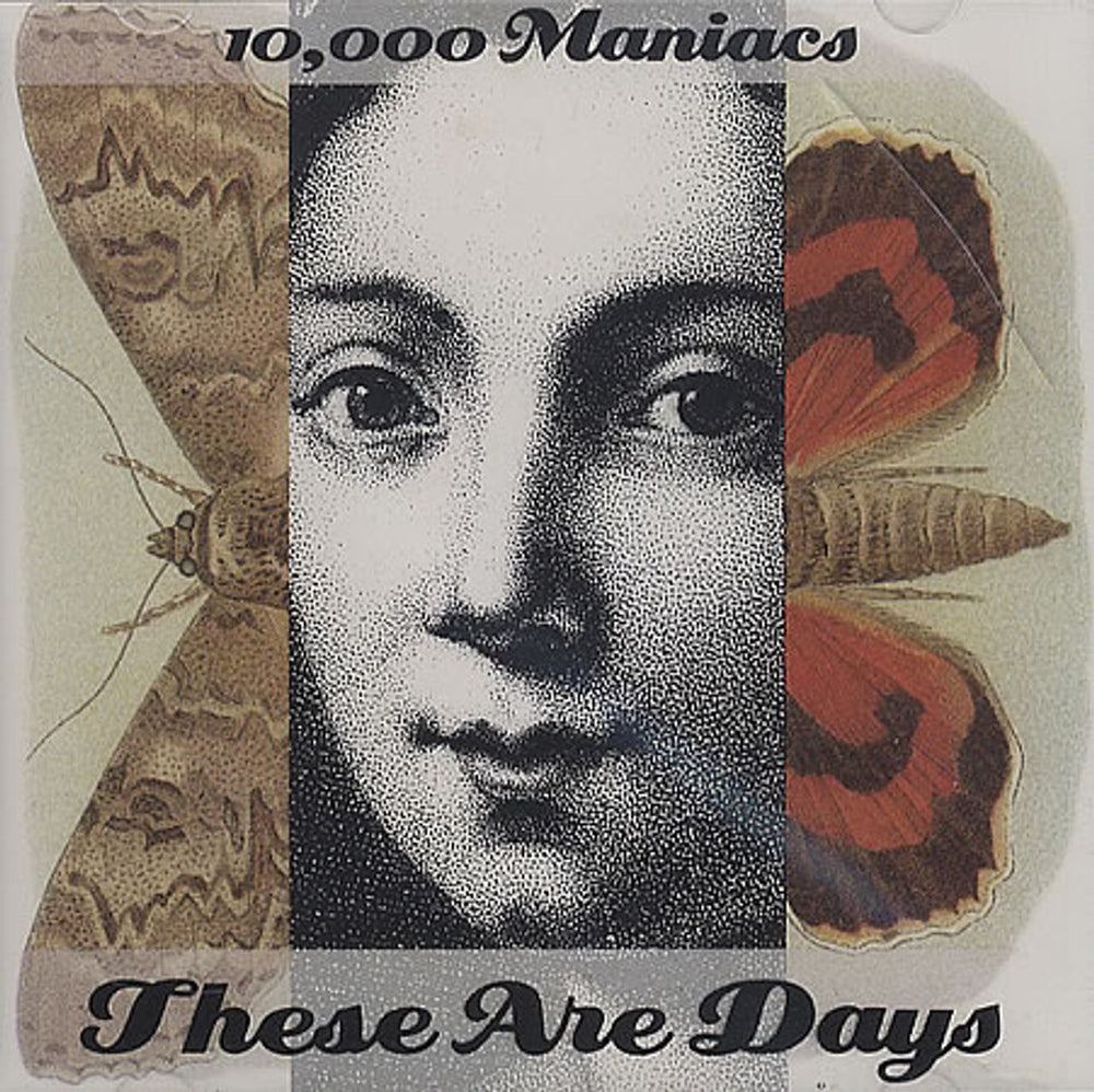 10,000 Maniacs These Are Days US Promo CD single (CD5 / 5") PRCD8641-2