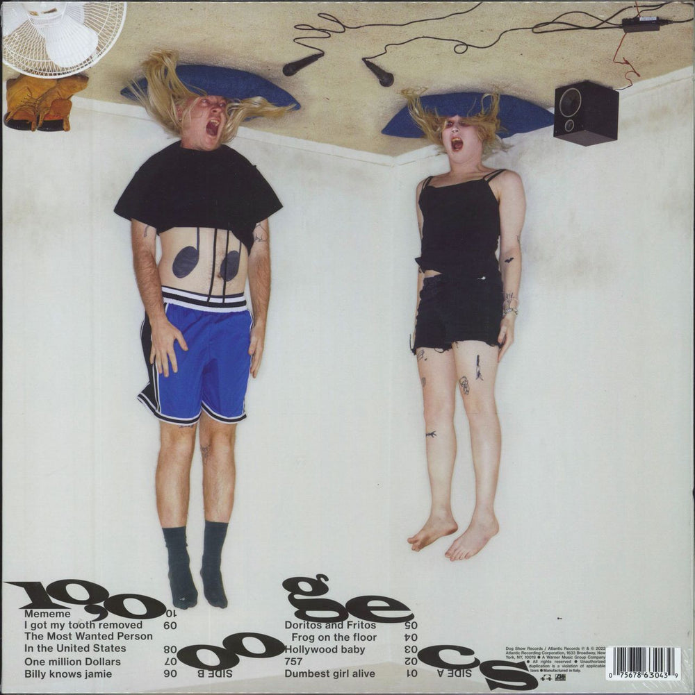 100 Gecs 10,000 Gecs - White Vinyl UK vinyl LP album (LP record)