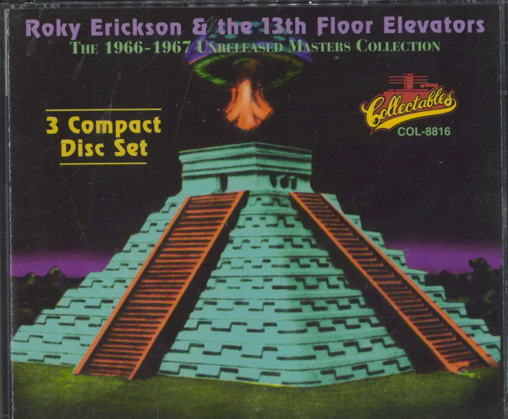 13th Floor Elevators The 1966 - 1967 Unreleased Masters Collection US 3-CD album set (Triple CD) COL-CD-8816