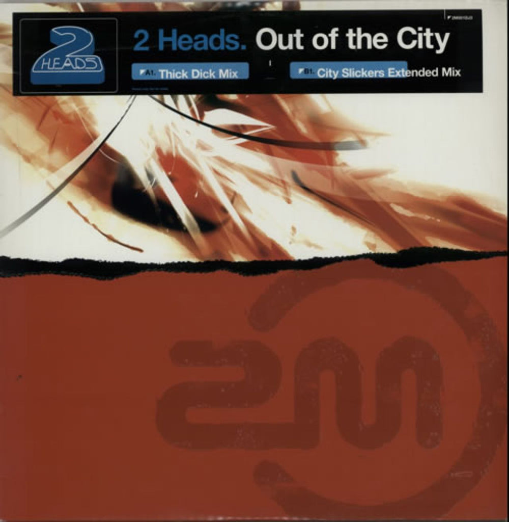 2 Heads Out Of The City UK Promo 12" vinyl single (12 inch record / Maxi-single) 2M001DJ3