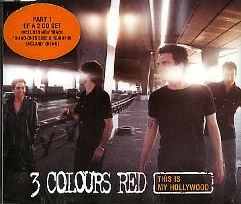 3 Colours Red This Is My Hollywood UK 2-CD single set (Double CD single) CRESCD277/X