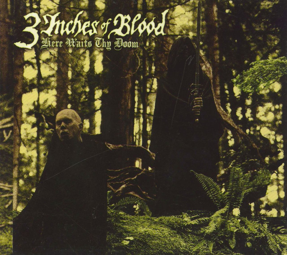 3 Inches of Blood Here Waits Thy Doom German CD album (CDLP) 9979398