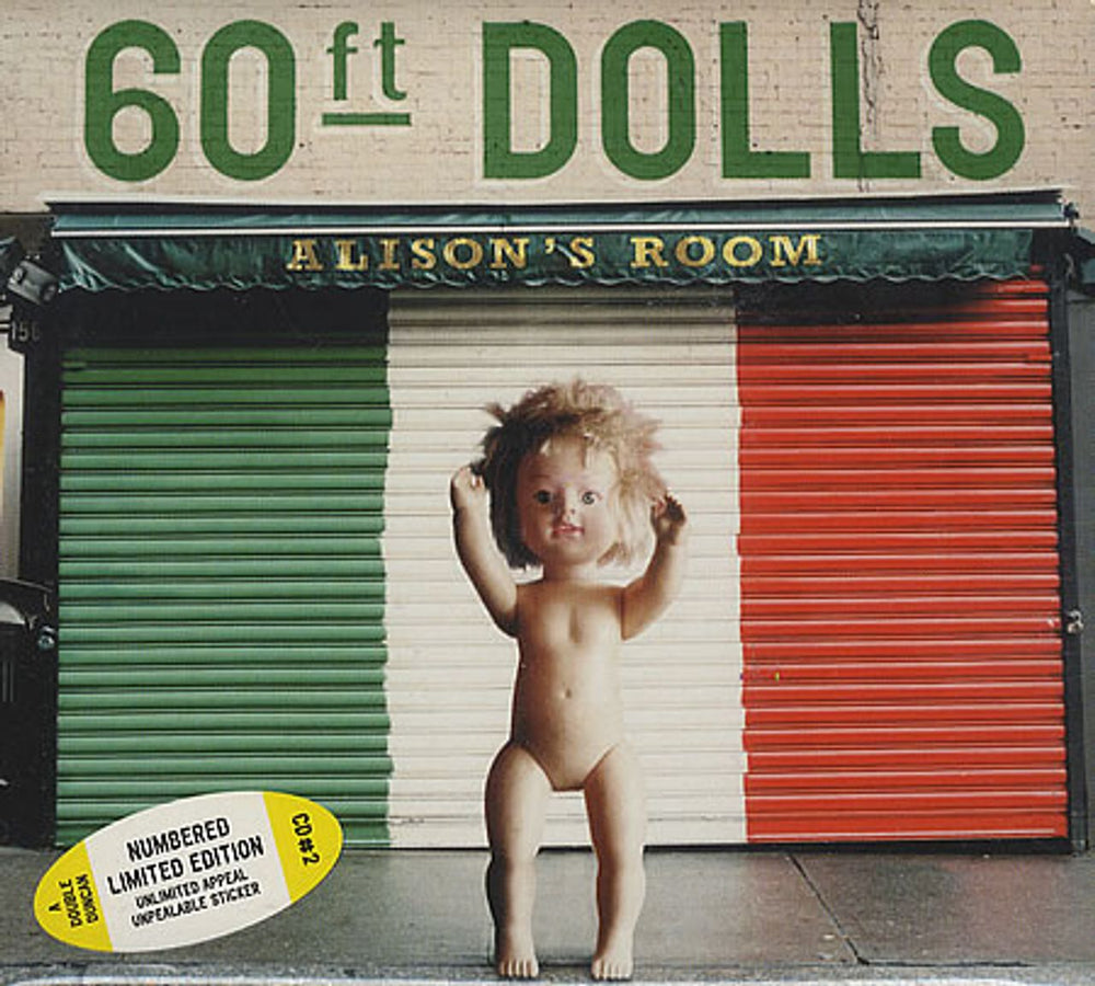 60ft Dolls Alison's Room UK 2-CD single set (Double CD single) DOLL007CD1/2