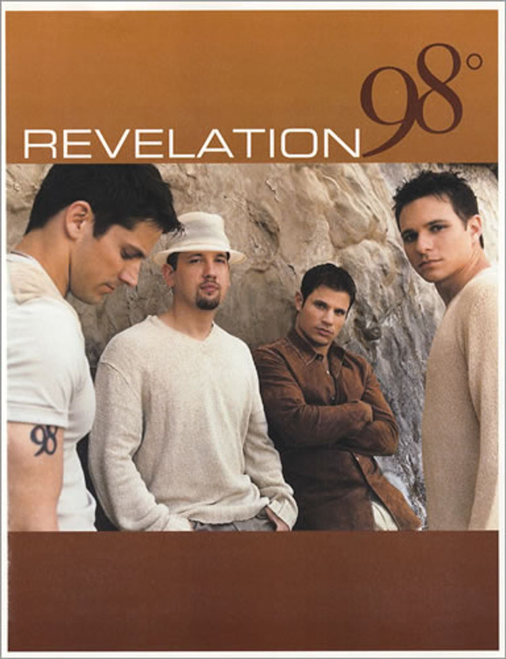 98 Degrees Revelation - press pack US Promo media press pack 98OPPRE168886