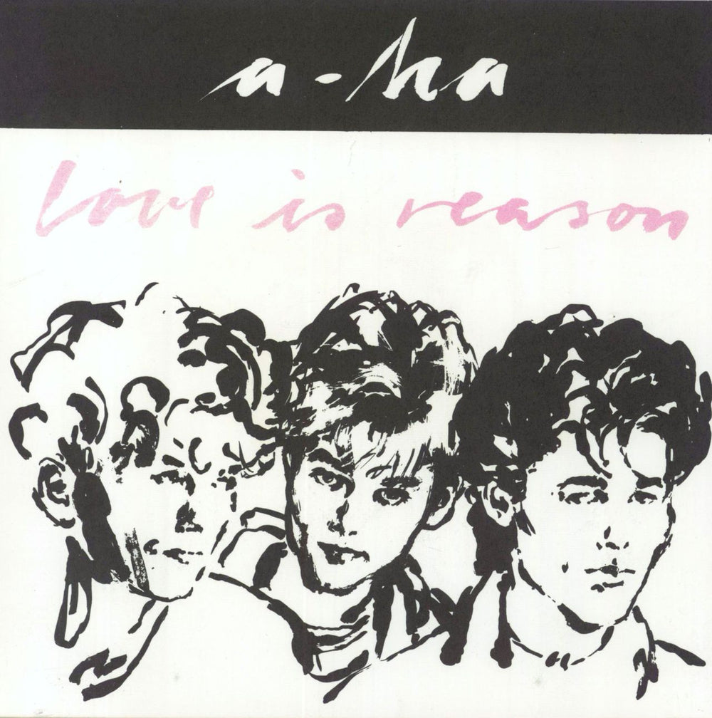 A-Ha Love Is Reason - 1st issue Norwegian 7" vinyl single (7 inch record / 45) 929046-7