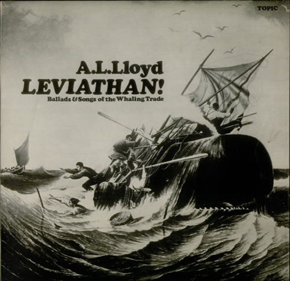 A.L. Lloyd Leviathan! UK vinyl LP album (LP record) 12T174