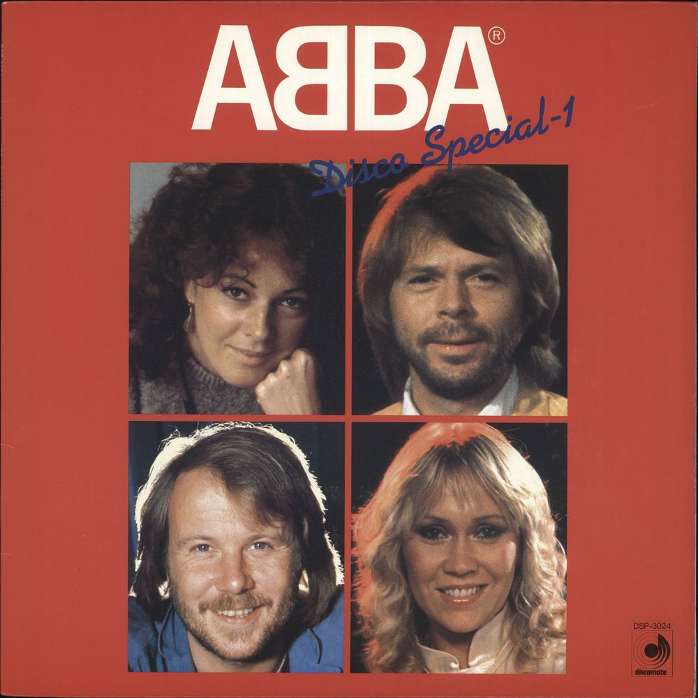 Abba Disco Special 1 - Red Vinyl + Insert Japanese vinyl LP album (LP record) DSP-3024