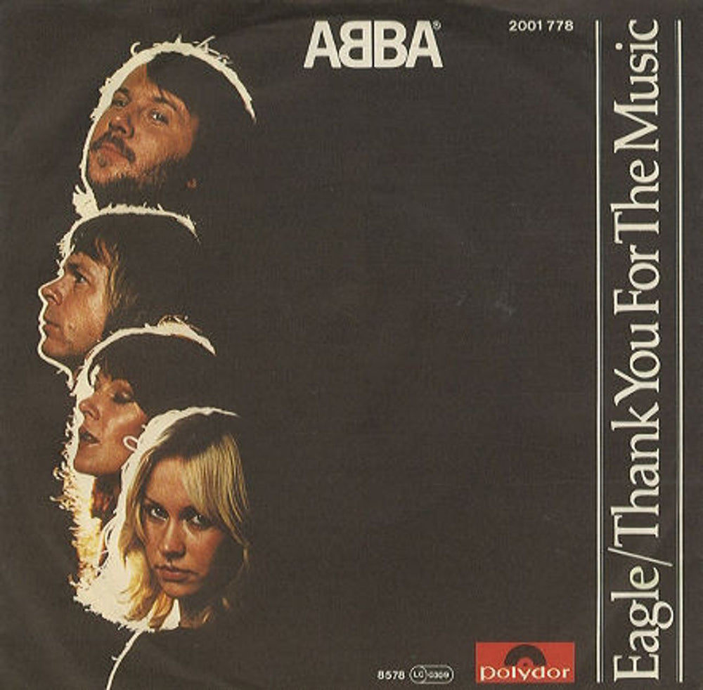 Abba Eagle - Inj German 7" vinyl single (7 inch record / 45) 2001778