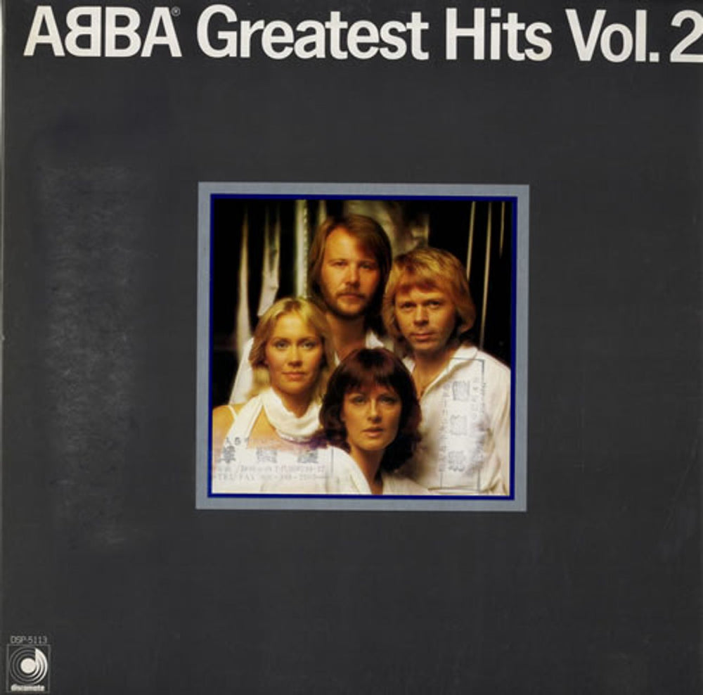 Abba Greatest Hits Volume 2 Japanese vinyl LP album (LP record) DSP-5113