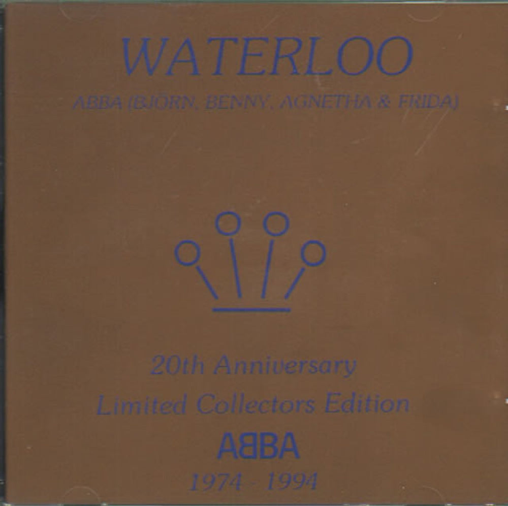 Abba Waterloo Australian CD album (CDLP) 5500342