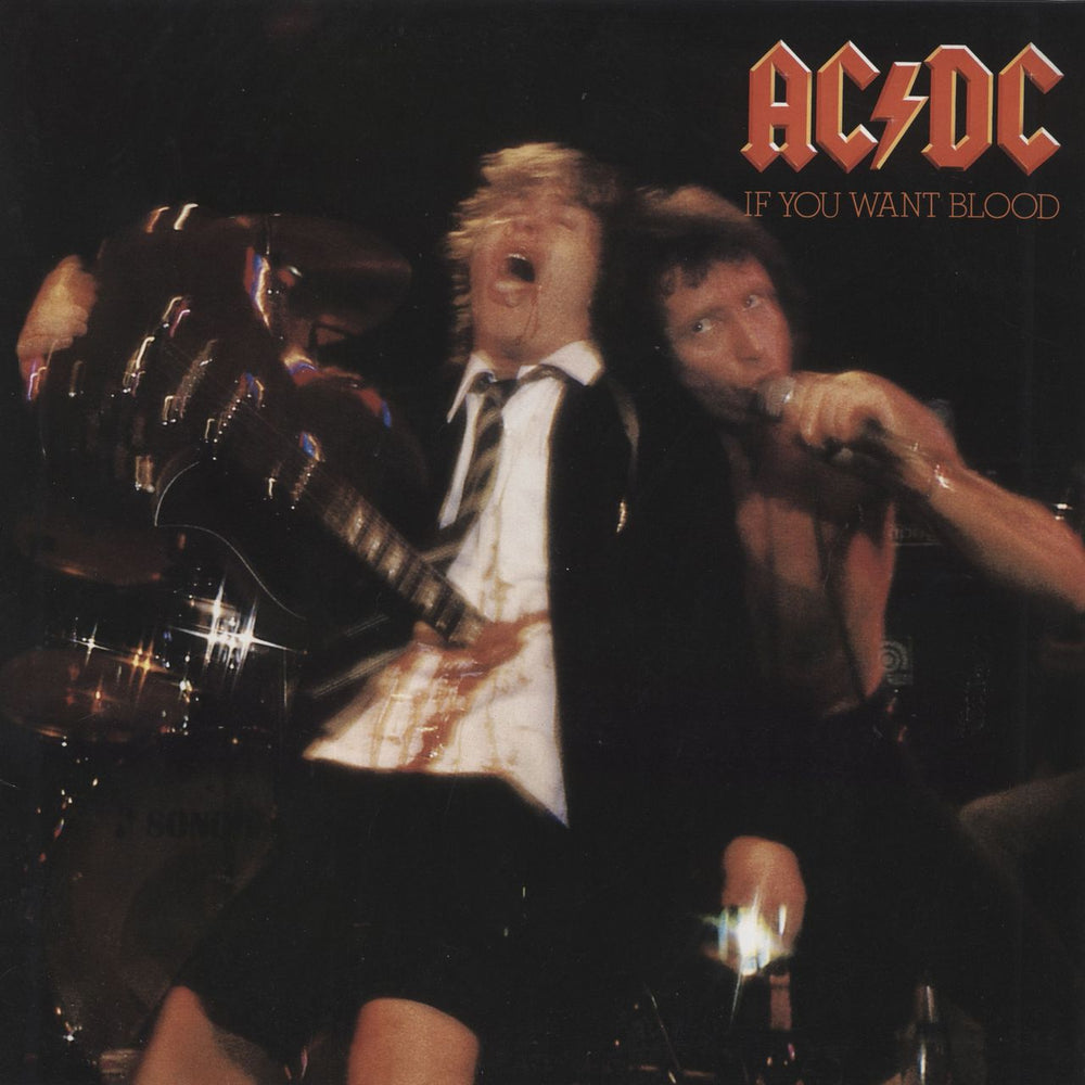 AC/DC If You Want Blood You've Got It UK vinyl LP album (LP record) 5107631