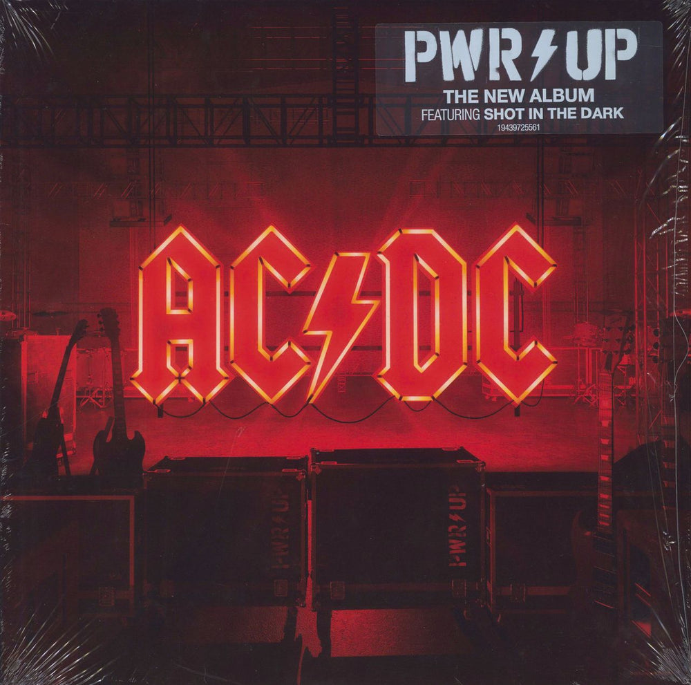 AC/DC PWR/UP [Power Up] - 180gm - stickered shrink UK vinyl LP album (LP record) 19439725561