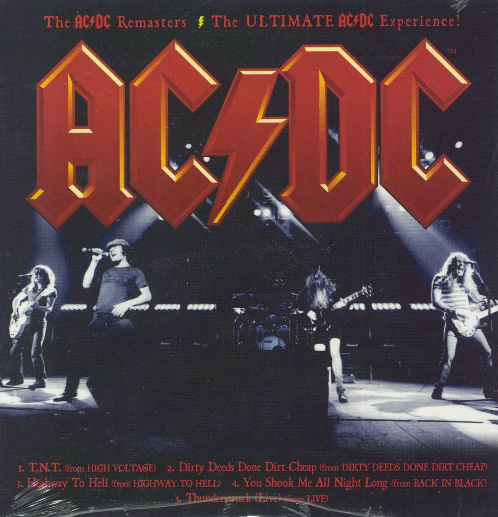 AC/DC The AC/DC Remasters Sampler - Still Sealed US Promo CD single (CD5 / 5") ESK59524