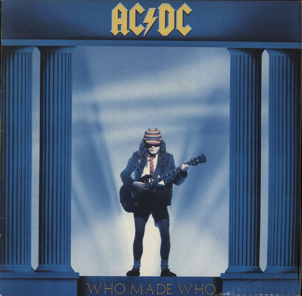 AC/DC Who Made Who - EX UK vinyl LP album (LP record) WX57