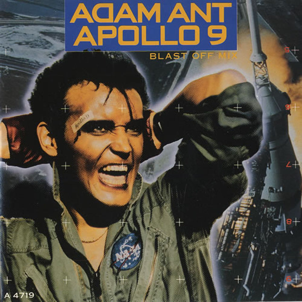 Adam Ant Apollo 9 UK 7" vinyl single (7 inch record / 45) A4719