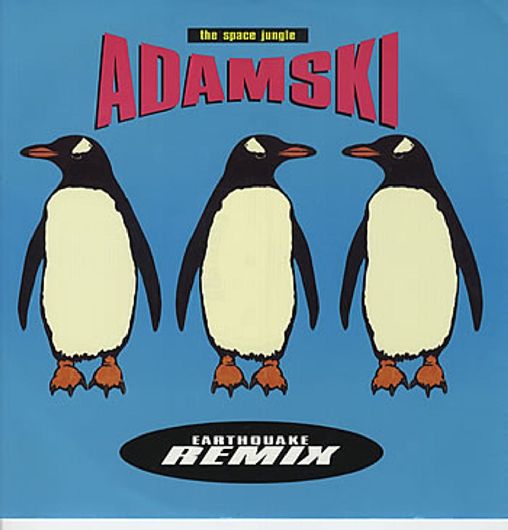 Adamski The Space Jungle UK 12" vinyl single (12 inch record / Maxi-single) MCAX1435