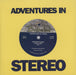 Adventures In Stereo International - Blue Vinyl US 7" vinyl single (7 inch record / 45) BOB-10