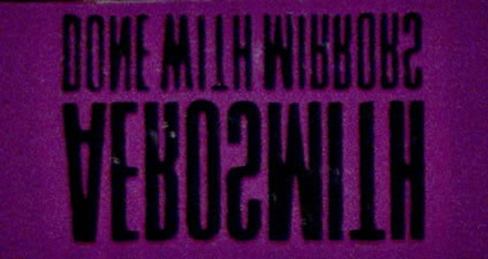 Aerosmith Done With Mirrors US badge BADGE