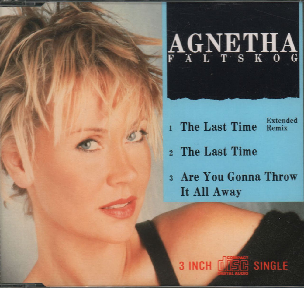 Agnetha Fältskog The Last Time Austrian 3" CD single (CD3) 248087-2