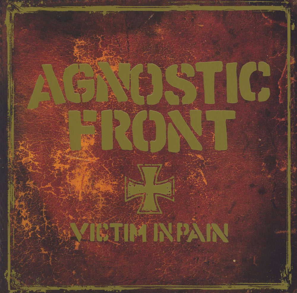 Agnostic Front Victim In Pain US vinyl LP album (LP record) B9R129