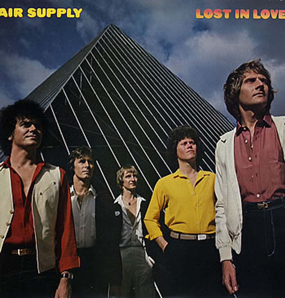 Air Supply Lost In Love UK vinyl LP album (LP record) SPART1138