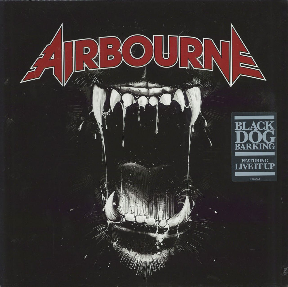 Airbourne Black Dog Barking - Sealed German vinyl LP album (LP record) RR7672-1