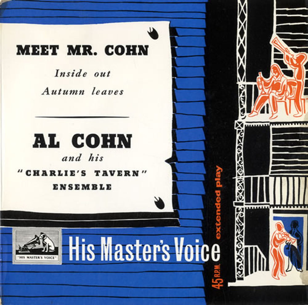 Al Cohn Meet Mr. Cohn UK 7" vinyl single (7 inch record / 45) 7EG8130