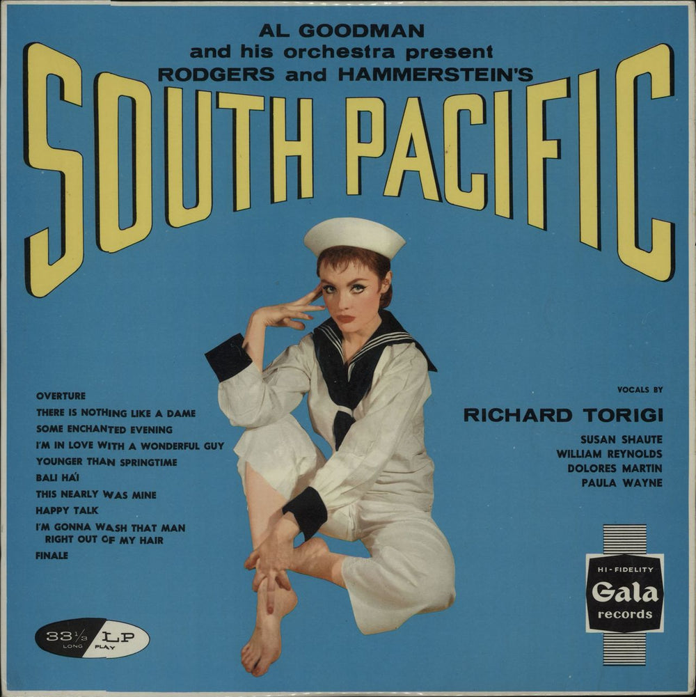 Al Goodman South Pacific UK vinyl LP album (LP record) GLP311